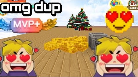 blockman go skyblock dup (2.25.4) ||skyblock dup full chest