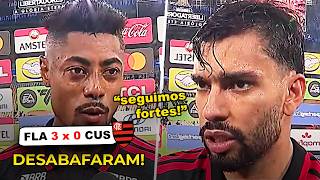 BRUNO HENRIQUE E PAQUETÁ DESABAFAM APÓS VITÓRIA NA LIBERTADORES