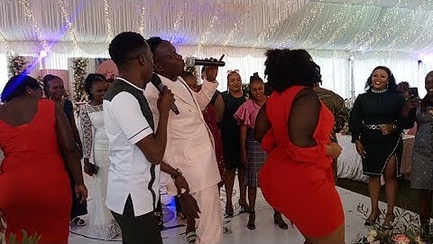 OGA OBINNNA's full Performance of WELO WELO at fortune MWIKALI'S wedding👰💍🤵💒