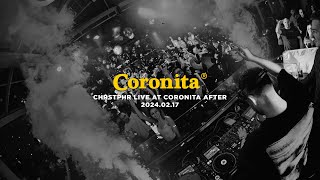 CHRSTPHR Live at Coronita After / Brandus 2024.02.17