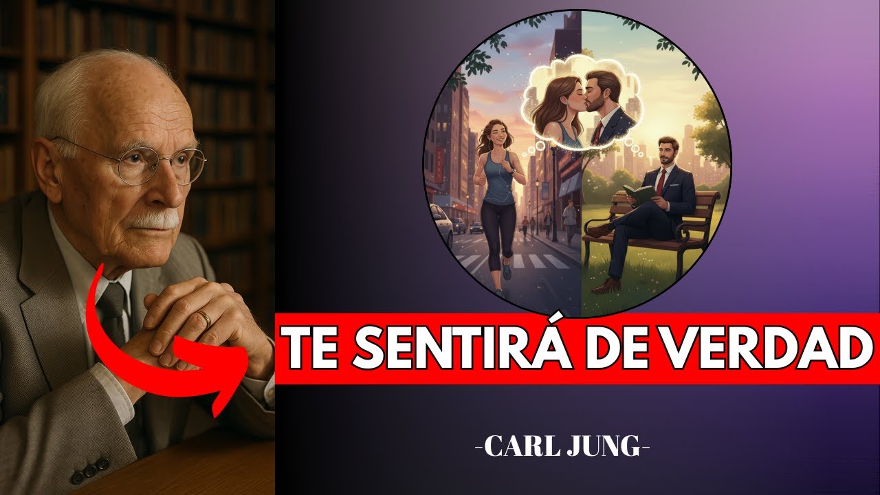 Telepatía de 2 minutos: sentirás cuándo piensa en ti… y él también | Ley de Atracción | Carl Jung