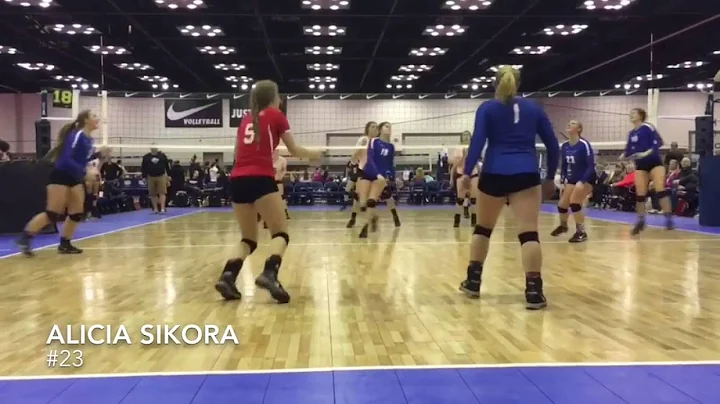 Alicia Sikora   2016 Volleyball Reel