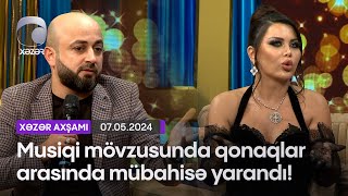 Musiqi mövzusunda qonaqlar arasında mübahisə yarandı!