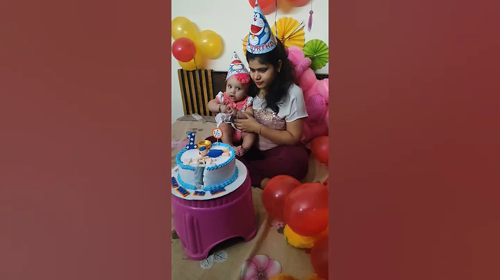 Six Month birthday Celebration l 6th month Birthday Photoshoot #babyphotoshoot #shorts #viral