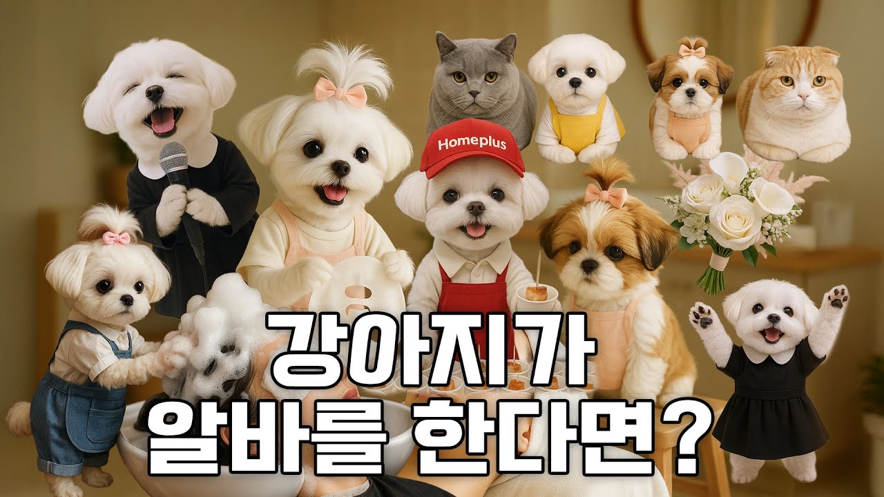 알바하느라 바쁜 강아지 코코ㅋㅋㅋ