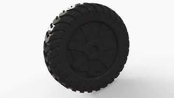 「DESIGN 181」 How to desgin CYBERTRUCK WHEEL - TESLA by Solidworks
