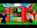 KUPIŁEM SEKRETNY KONTENER Z DZIWNYMI SKRZYNIAMI W MINECRAFT?! GPLAY &amp; LUMI