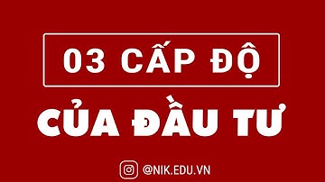 Rủi Ro Bất Động Sản | 3 Cấp Độ Của Đầu Tư | Nguyễn Thành Tiến - NIK EDU