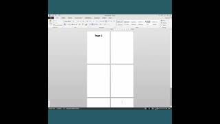 How to quickly create a new page in Microsoft Word