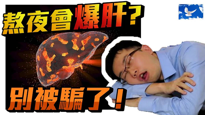 "熬夜會爆肝"竟然是假的!? 醫學迷思在此終結! | 蒼藍鴿聊醫學EP96 - 天天要聞