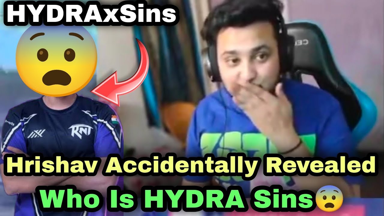 HYDRA Hrishav Accidentally Revealed Who Is HYDRA Sins 😨