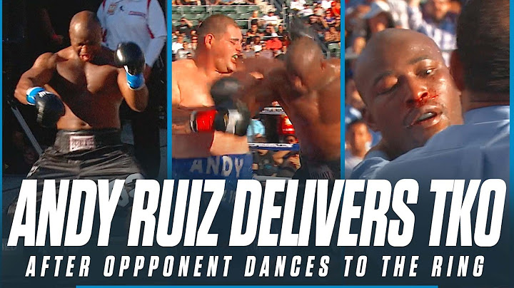 When Andy Ruiz Put A Cocky Opponent In His Place | JULY 7, 2012