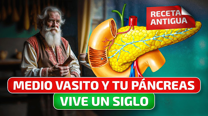 ¡Los medicamentos son inútiles! ¡Esto es lo que realmente limpia y revitaliza el páncreas!
