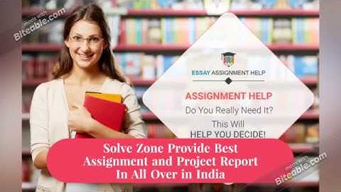 Solve Zone | Solved Assignment Synopsis & Project Dissertation Report