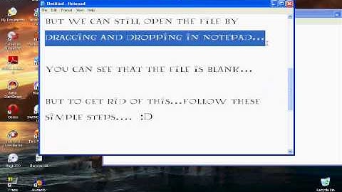 txt or notepad file - access denied!