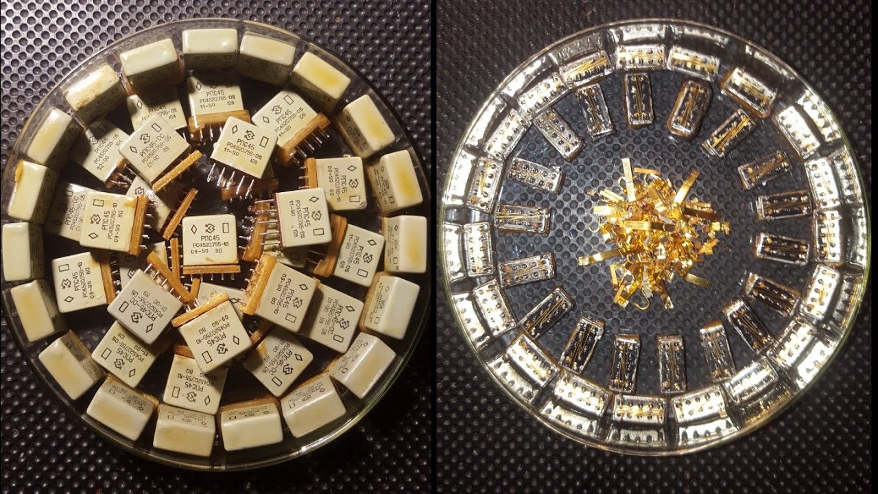 Аффинаж 50шт Реле/Минуя "Царскую Водку"/Отличный результат/РПС-45 ...