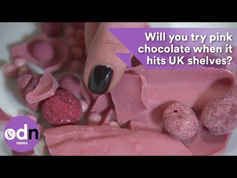 Will you try pink chocolate when it hits UK shelves?