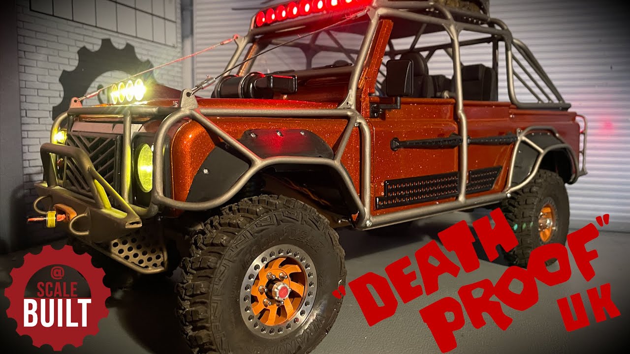 The Deathproof Defender D110 Scale Built RC Crawler TRX4 YouTube