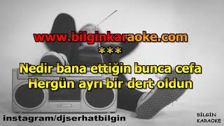 Aycan Öner - Benden Bu Aşka Kurşun Sıkar Giderim (Karaoke) Orjinal Stüdyo
