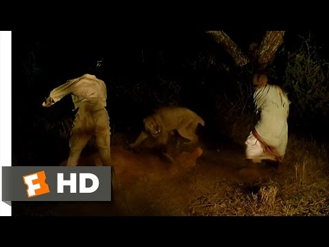 Out of Africa (3/10) Movie CLIP - Lions Attack Kar...