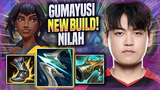 GUMAYUSI TRIES NEW NILAH BUILD! - T1 Gumayusi Plays Nilah ADC vs Ezreal! | Season 2022