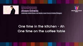 Alvaro Estrella - "Bedroom" (on screen lyrics) chords