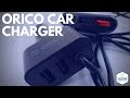 Orico Portable 5 Port Car Charger Review - UCP-5P - USB Car Kit