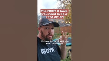 Here are the FIRST 3 power tools you should buy as a homeowner and DIY