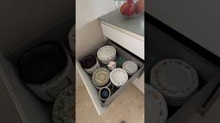 Секреты порядка на кухне-организация хранения в ящиках.