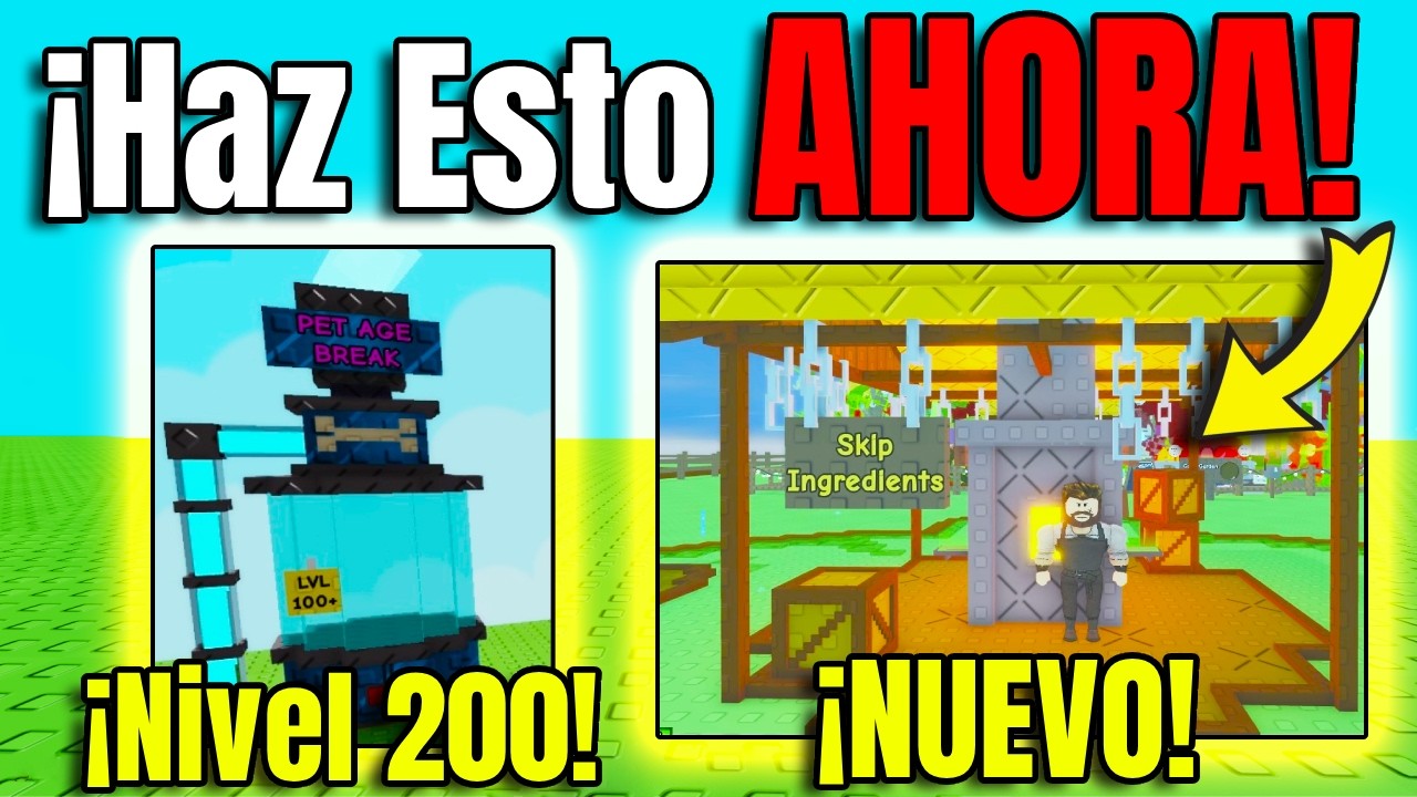 ¡HAZ ESTO YA antes de la ACTUALIZACIÓN HERRERÍA en Grow a Garden! ⚒️🔥