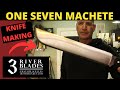 Mastering the art of large knife making