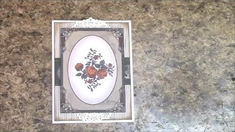 TUTORIAL  DBS STEAMPUNK DAZE SIMPLE ANY OCCASION CARD   DESIGNS BY SHELLIE