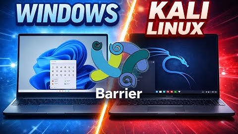 Install Barrier in your linux system. | No error |