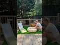 Kid friendly patio makeover! #shorts