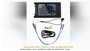 AB02 New LiteVNA-64 50KHz-6.3GHz LiteVNA 4Inch Touch Screen Vector Network Analyzer HF UHF Antenna A