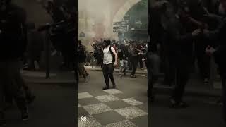 اشتباكات بين الشرطة والمتظاهرين في مسيرة عيد العمال بباريس