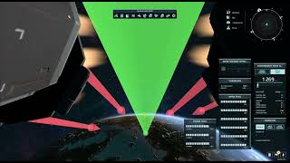 Dual Universe - Precise ship steering. Landing on Alioth.