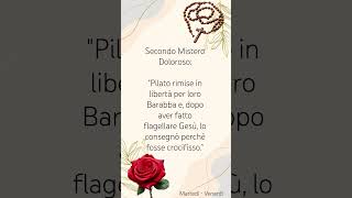 2⁰ Mistero Doloroso: "Gesù è flagellato dai soldati" #shorts #pngdeaf #gesù #pov #perte #rosario