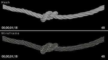 Houdini Vellum Multi-strand Knots & Rope Simulation Tool R&D Vol. 2