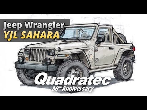 Quadratec 30th Anniversary Jeep Wrangler YJL Sahara Reveal & Walk Around