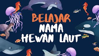 Edukasi Hewan Laut untuk Anak-anak | Mengenal Nama-nama Makhluk Laut untuk Balita dan Anak-anak