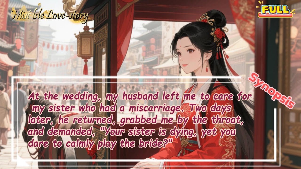 My wedding.My husband left to tend to my sis.Choked me:How dare you be the bride while she's dying?