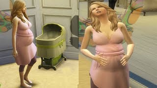 Baby Birthday Today or Delay ? SIMS 4 Family Game Let's Play  Video Part 66 screenshot 3