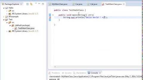 Java Eclipse создание проекта   пример