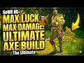 MAX LUCK = MAX DAMAGE! The Ultimate Fortified Frost Build | GoW Ragnarok