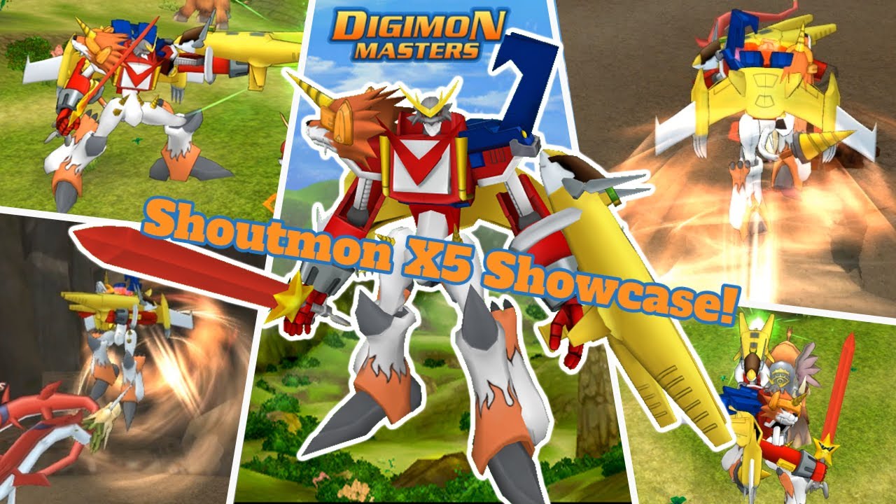 Omegamon X Showcase DMW Digimon Masters Online 