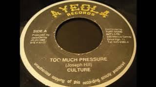 Culture - Too Much Pressure - Ayeola 7inch 1993