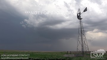 05/15/2017 - Oakley, KS - Big hail thunderstorm