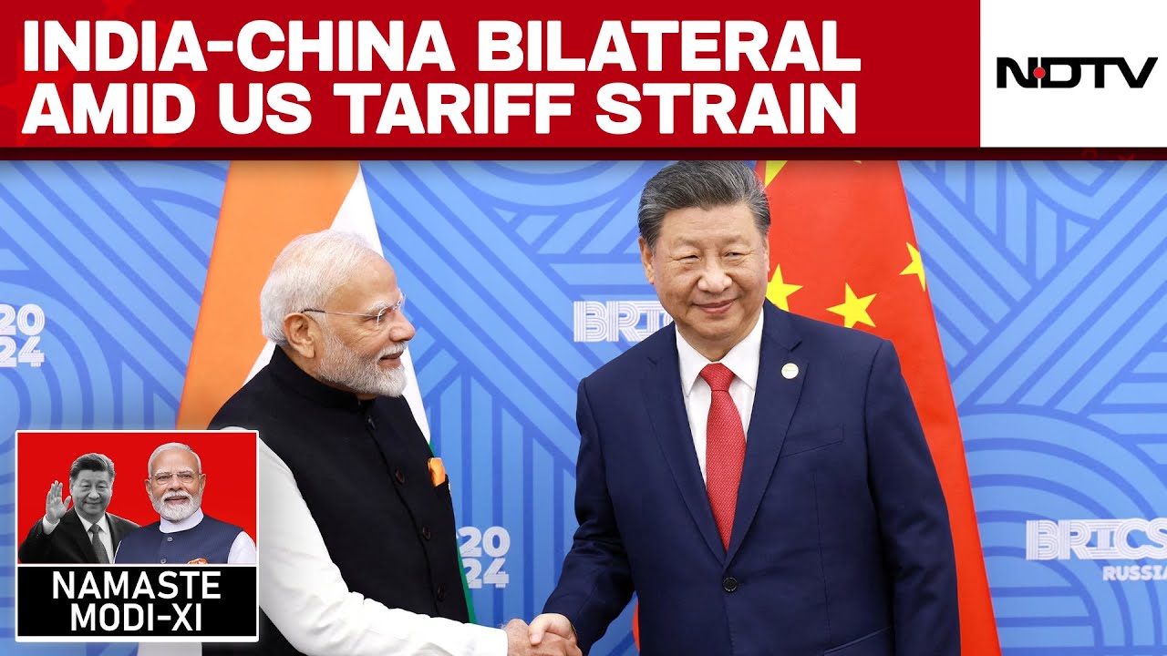 PM Modi In China | India-China Bilateral Amid US Tariff Strain - YouTube