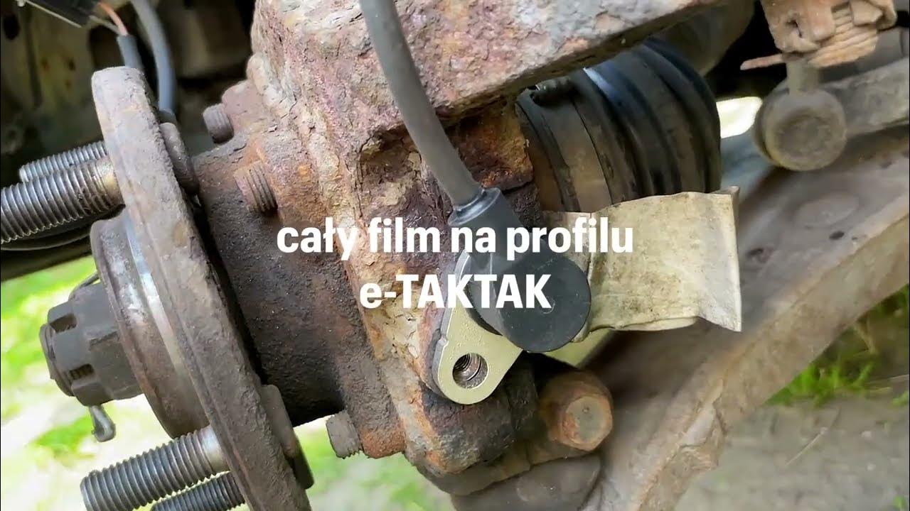 Łatwa wymiana czujnika ABS, którego nie można usunąć/Easy replacement